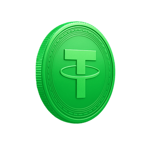 Decorative element of a widget for analyzing cryptocurrency prices